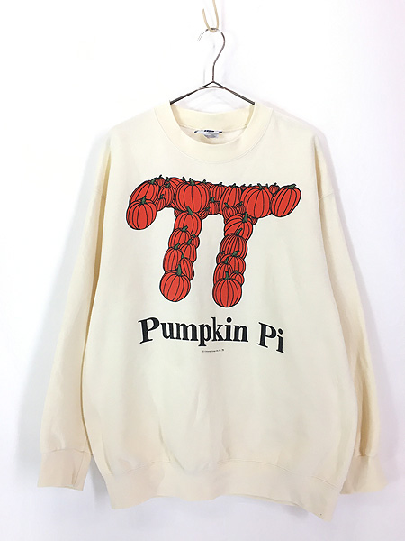 古着 90s USA製 「Pumpkin Pi」 かぼちゃ パンプキン パイ ポップ