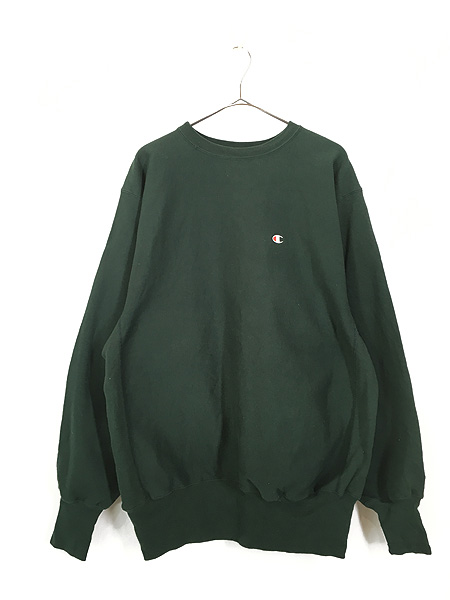 古着 90s Champion Reverse Weave ワンポイント リバース スウェット