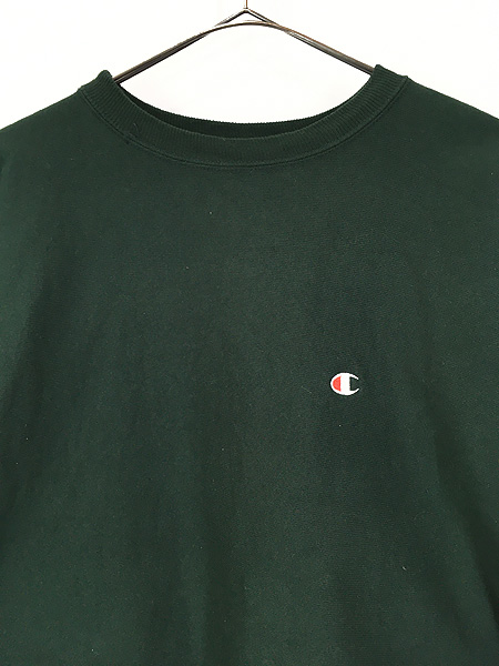 古着 90s Champion Reverse Weave ワンポイント リバース スウェット