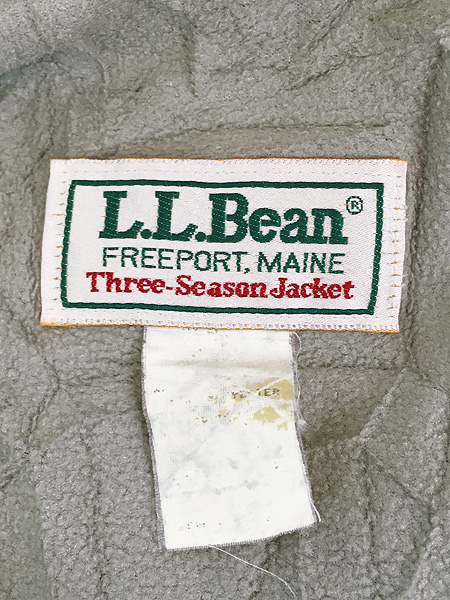 古着 80s LL Bean 「Three-Season Jacket」 カタディン ロゴ