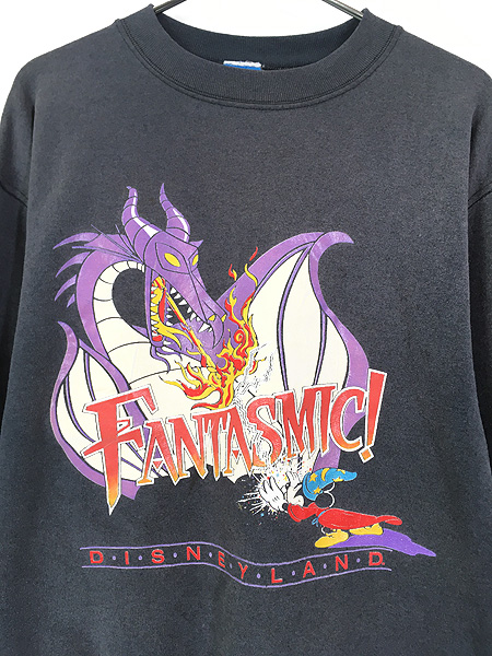 ピンホールあります90s Fantasmicファンタズミック！ドラゴン ディズニー Tシャツ