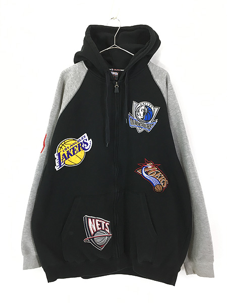 古着 UNK NBA 豪華 オールスター チーム 刺しゅう ヘビー スウェット パーカー 3XL 古着 - 古着 通販 ヴィンテージ　古着屋  Dracaena ドラセナ