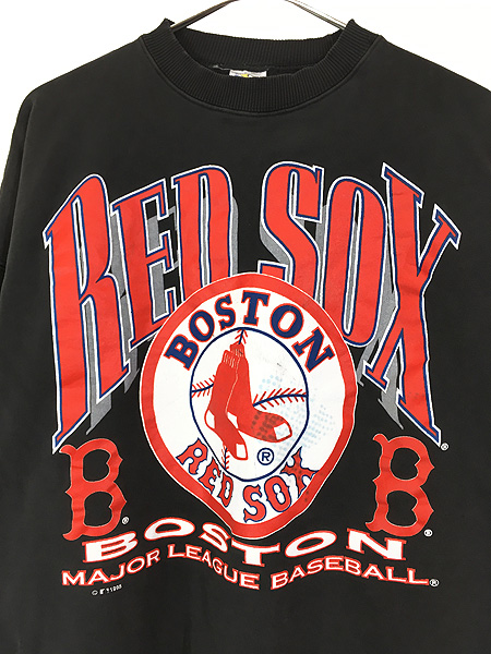 古着 90s MLB Boston Red Sox レッドソックス スウェット トレーナー L