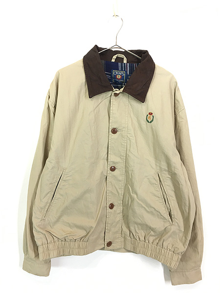 90s CHAPS RALPH LAUREN レザージャケット ヴィンテージ-