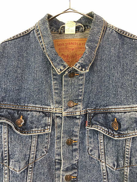 古着 90s Levi's 70598-4891 デカパッチ ワイドシルエット デニム