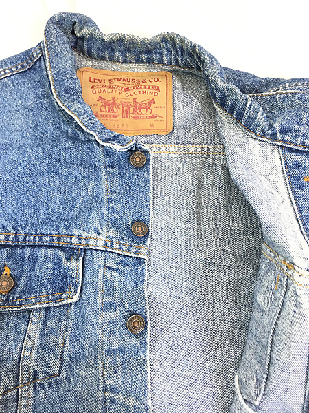 古着 90s USA製 Levi's 70598-4891 デカパッチ ワイドシルエット 