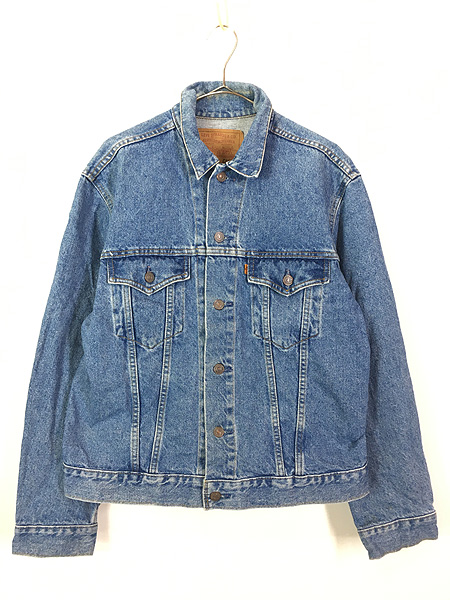 古着 90s Cnada製 Levi's 75505-0212 デカパッチ ビッグシルエット 