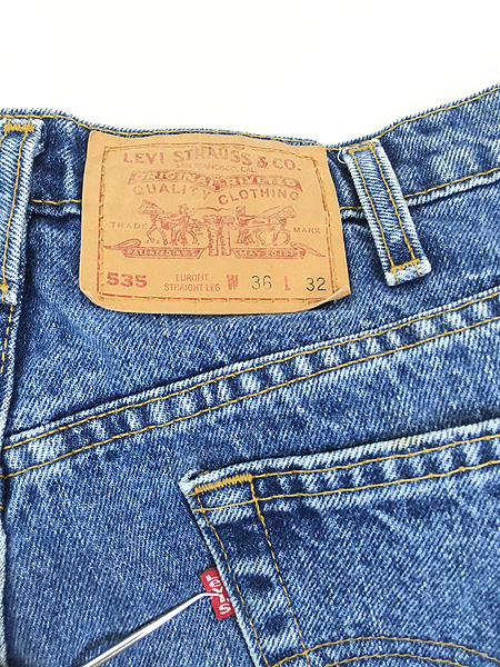 古着 90s Canada製 Levi's 535 バギー デニム パンツ ジーンズ