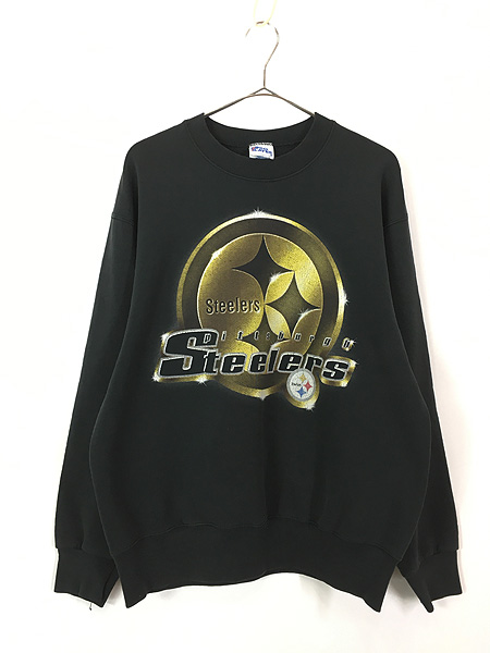 古着 90s USA製 NFL Pittsburgh Steelers スティーラーズ グラフィック