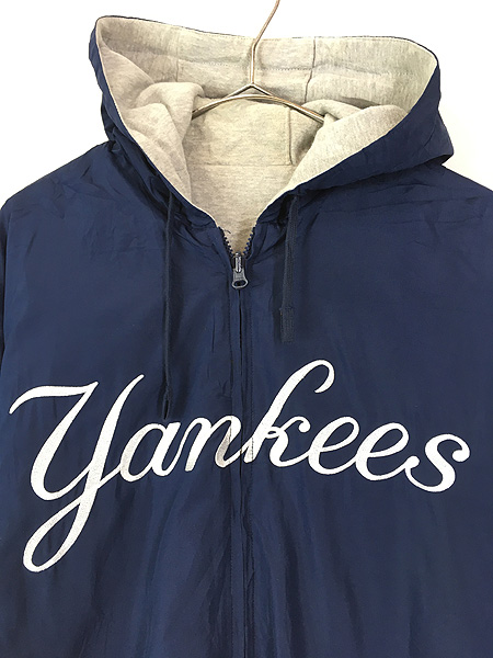 古着 90s MLB NY Yankees ヤンキース リバーシブル ジャケット