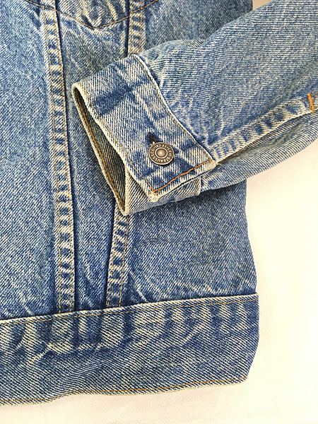 古着 70s USA製 Levi's 70505-0217 4th ブルー デニム ジャケット G