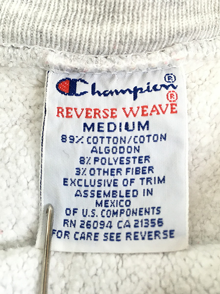 古着 90s Champion Reverse Weave 「FAIRLEIGH DICKINSON」 2段