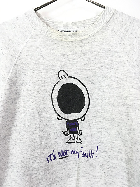 古着 90s USA製 「It's not my fault!」 子供 叫び ポップ アート