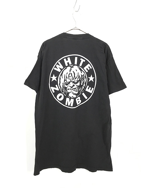 古着 90s WHITE zombie-