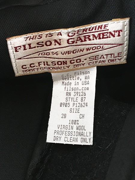 フィルソンFILSON GARMENT 80s USA製100% Virginwool S