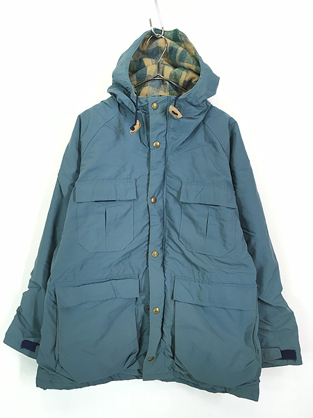 古着 80s USA製 LL Bean 「Baxter State Parka」 チェック ウール