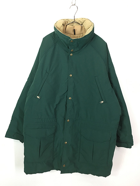 古着 80s USA製 LL Bean 「Maine Warden's Parka」 GORE-TEX 防寒 パデット メイン ワーデンズ ゴア  ダウン ジャケット XL-R - 古着 通販 ヴィンテージ　古着屋 Dracaena ドラセナ