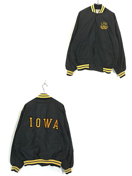 古着 80s USA製 Iowa Hawkeyes ホークアイズ カレッジ アメフト