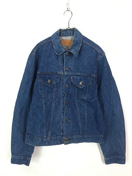 古着 80s Canada製 Levi's 70506-0216 ハンド ポケット付 ブルー