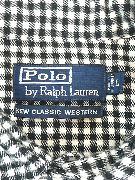 古着 Polo Ralph Lauren 「NEW CLASSIC WESTERN」 ギンガム チェック