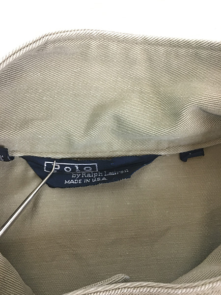 古着 90s USA製 Polo Ralph Lauren 名作 G-9 タイプ ハリントン