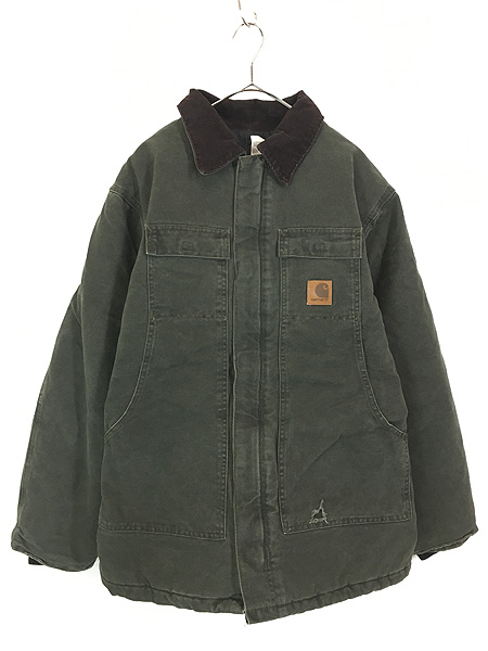 カラーグリーンCarhartt カーハート トラディショナルジャケット モスグリーン XXL