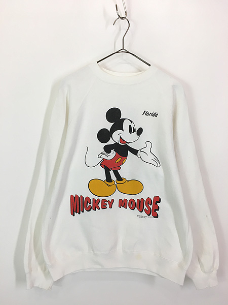 80s 90s Sherry Disney スウェット ミッキー ニューヨーク-