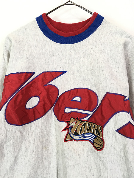 古着 90s NBA Philadelphia 76ers セブンティシクサーズ ナイロン