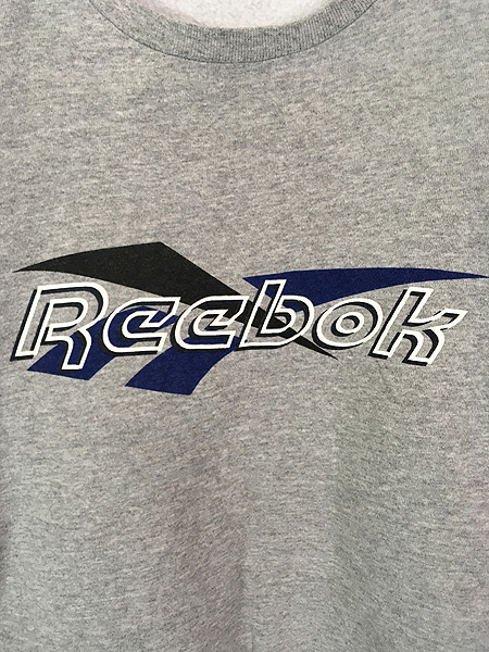 古着 90s USA製 Reebok BIG ロゴ スウェット トレーナー XL 古着