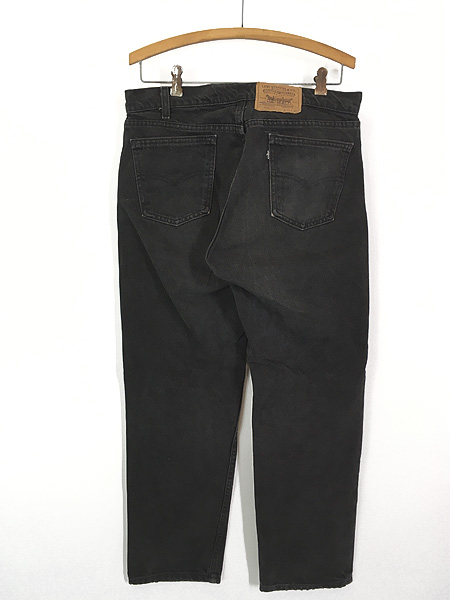 古着 80s USA製 Levi's 505-4159 黒タブ ブラック デニム パンツ ジーンズ スリム W33 L28 - 古着 通販  ヴィンテージ 古着屋 Dracaena ドラセナ