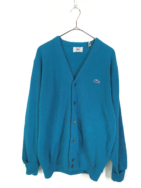 IZOD LACOSTE カーディガン XL 青 - カーディガン