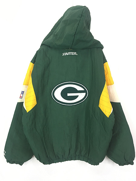 古着 90s NFL Green Bay Packers パッカーズ 2way パデット ナイロン