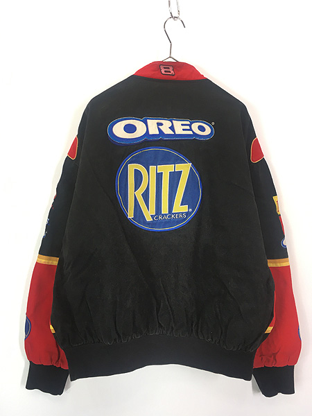 古着 90s CHASE 「OREO」 「RITZ」 企業 刺しゅう レーシング ...