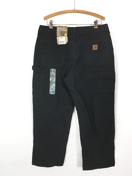 Deadstock」 古着 Carhartt ブラック ダック ペインター ワーク パンツ