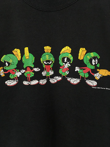 古着 90s LOONEY TUNES Marvin the Martian マービン ライン プリント