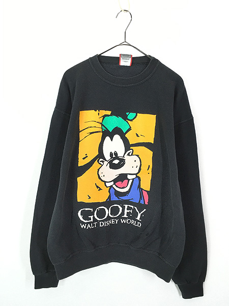 古着 90s USA製 Disney Goofy グーフィー スウェット トレーナー