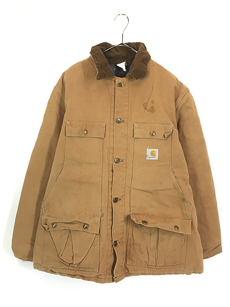 vintage 80s Carhartt Hunting Jacket袖リブ