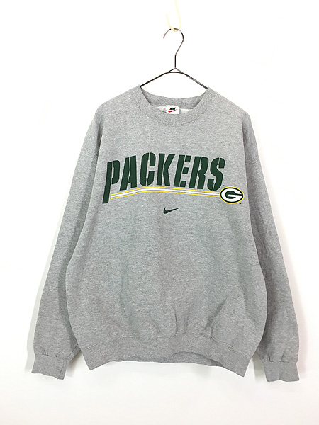 古着 90s USA製 NIKE NFL Green Bay Packers パッカーズ スウェット トレーナー M 古着 - 古着 通販  ヴィンテージ　古着屋 Dracaena ドラセナ