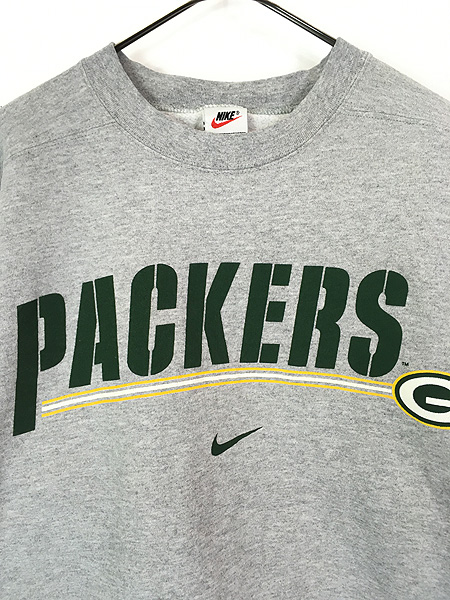 古着 90s USA製 NIKE NFL Green Bay Packers パッカーズ スウェット