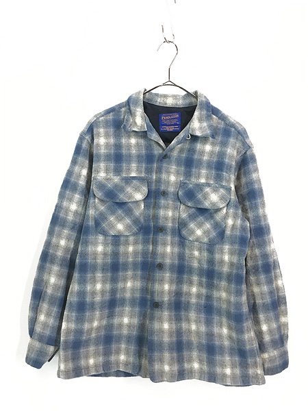 PENDLETON ペンドルトン ウールシャツ Ｍ 古着