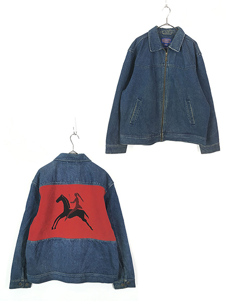 古着 00s Pendleton 「High Grade Western Wear」 民族 ブランケット ...