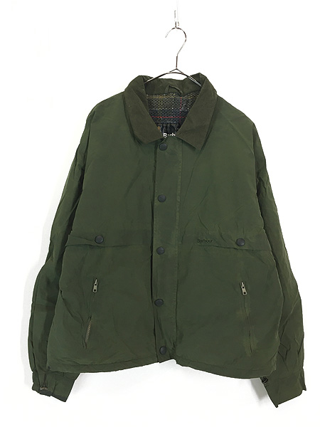 古着 00s Barbour 縦ワラント 「Coldstream Short Jtk」 ノンオイルド