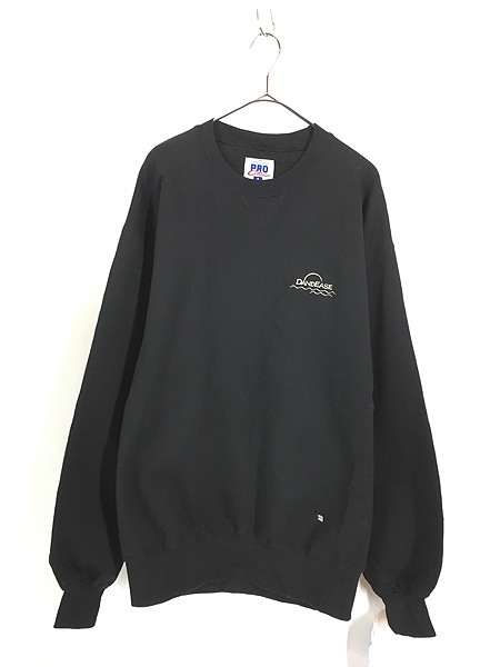 Deadstock」 古着 90s USA製 Russell Pro Cotton 「DANDEASE」 前V 