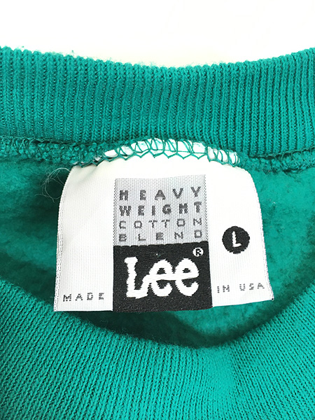 90s Lee heavy weight スウェット USA製 ブラック 黒