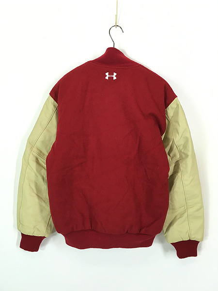 【archive】90s Stadium leather jacketリブのカラーの違いであったりb