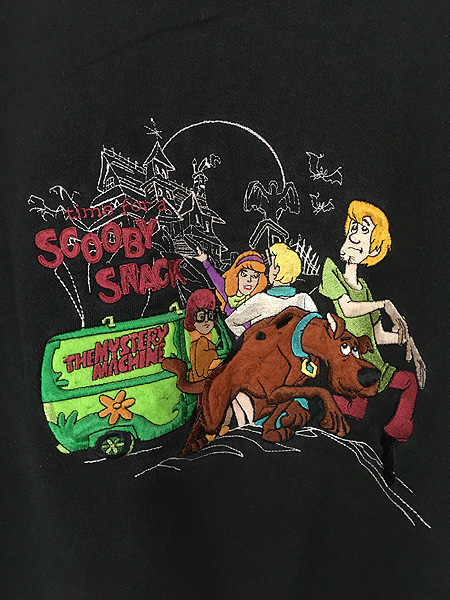 古着 90s Scooby Doo スクービー ドゥー キャラクター 刺しゅう 