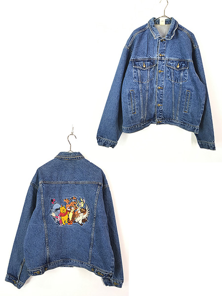 古着 00s Wrangler Disney ビッグ バッド ウルフ ハンド ペイント