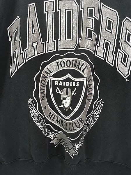 古着 90s USA製 NFL Las Vegas Raiders レイダース スウェット 