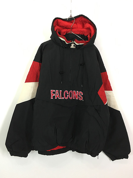 古着 90s NFL Atlanta Falcons ファルコンズ パデット プルオーバー