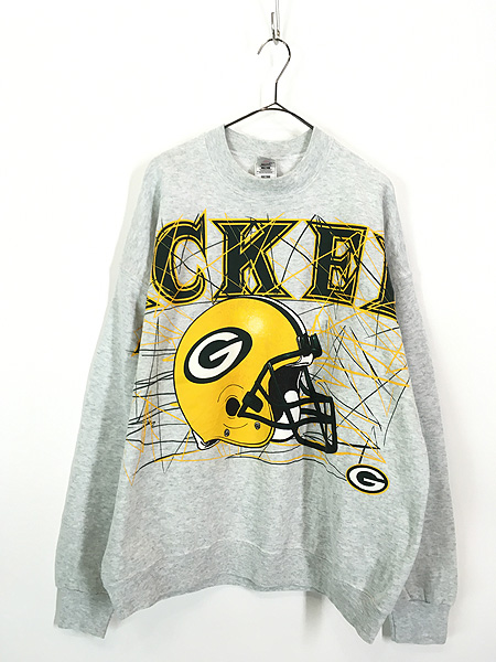 【MADE IN USA】90's NFL ビッグプリントロゴ入りスウェット